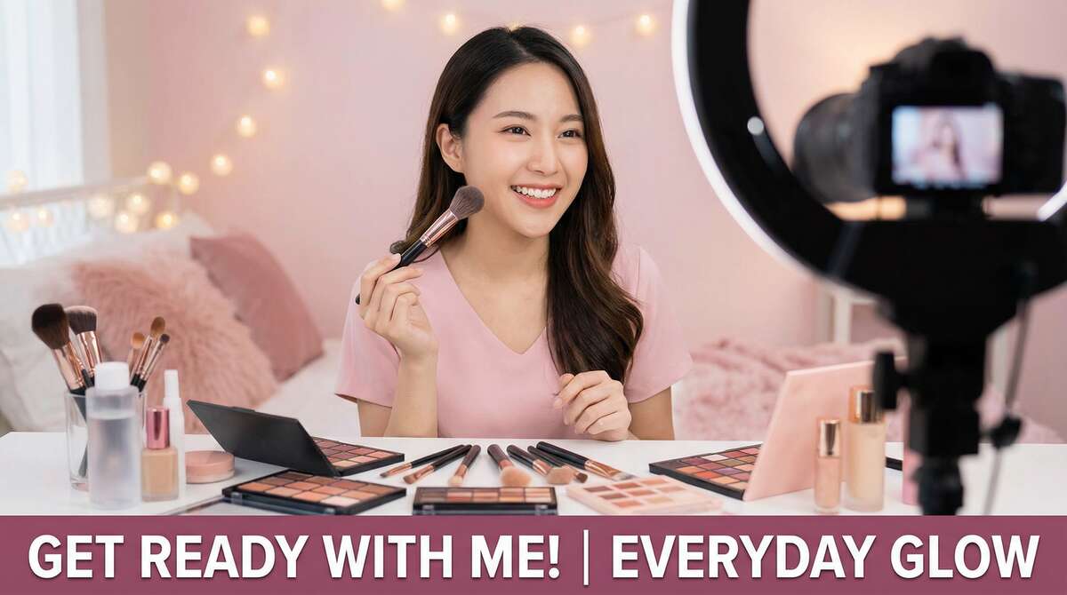 糖心vlog美妆视频教程